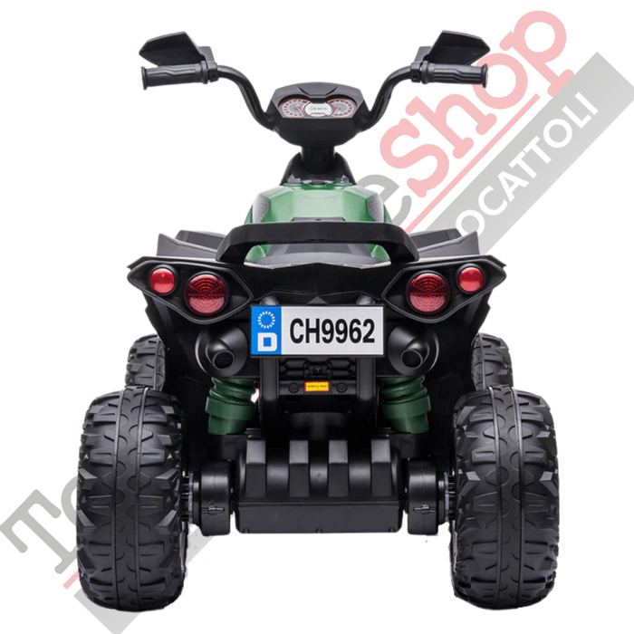 Quad Elettrico per Bambini Quad Medio Sport 12V-Verde