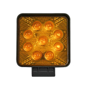 Lampada fendinebbia posteriore con 9 LED, 10-30V, 27W, angolo di radiazione 30°, tipo spot, Breckner Germany.