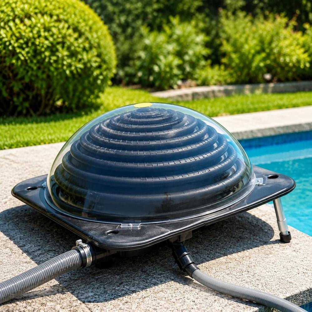 Solar Pool Heater 75 X 75 X 36 Cm HDPE Aluminum