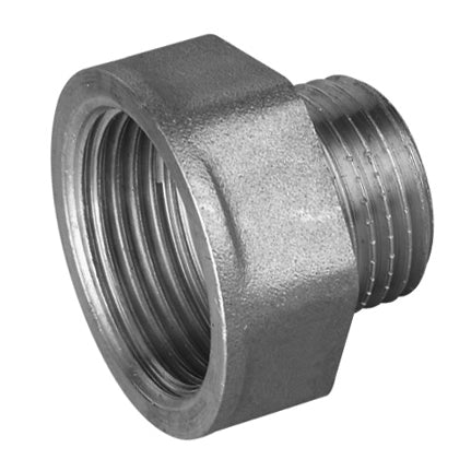 RIDUZIONE FM IN OTTONE CROMO IBP- 1/2 x 3/8 -CONF- FAIDF- pezzi 1