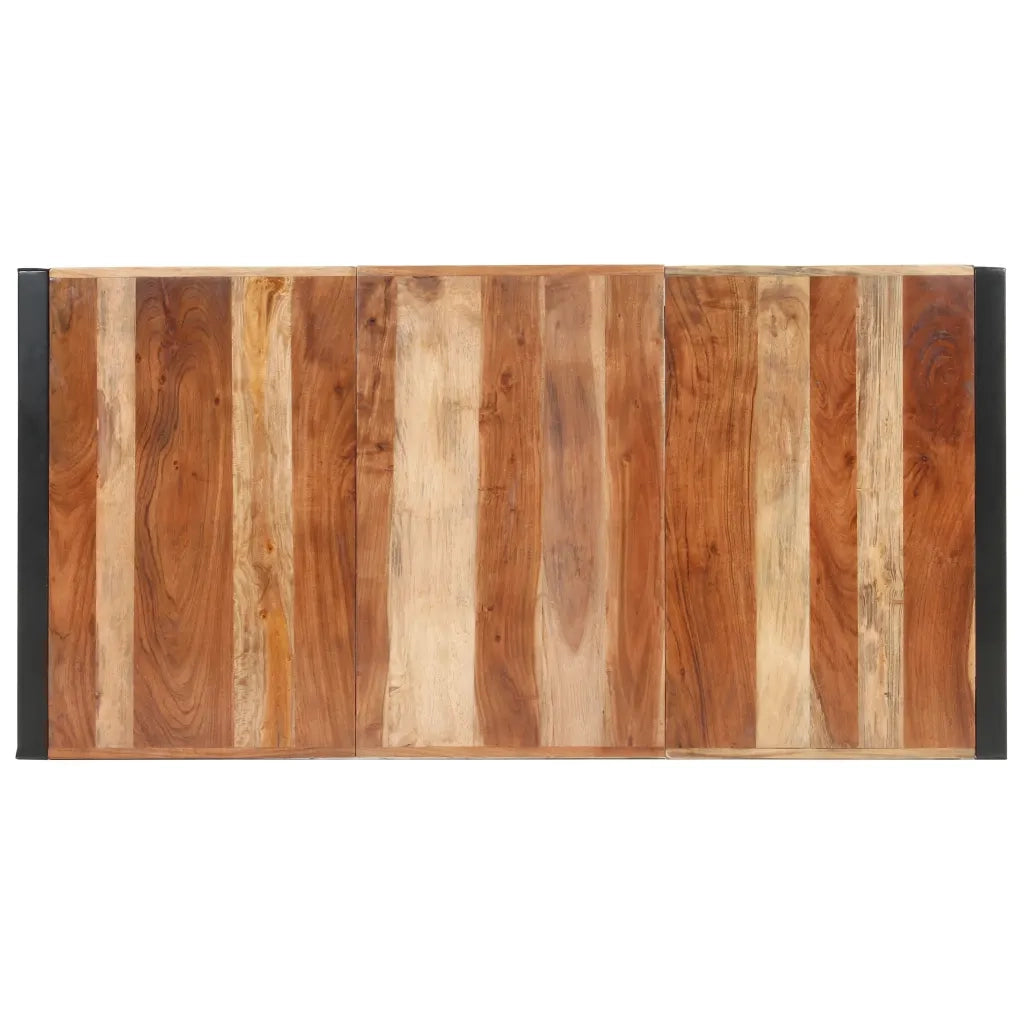 Tavolo da Pranzo 160x80x75 cm in Legno Massello 321541