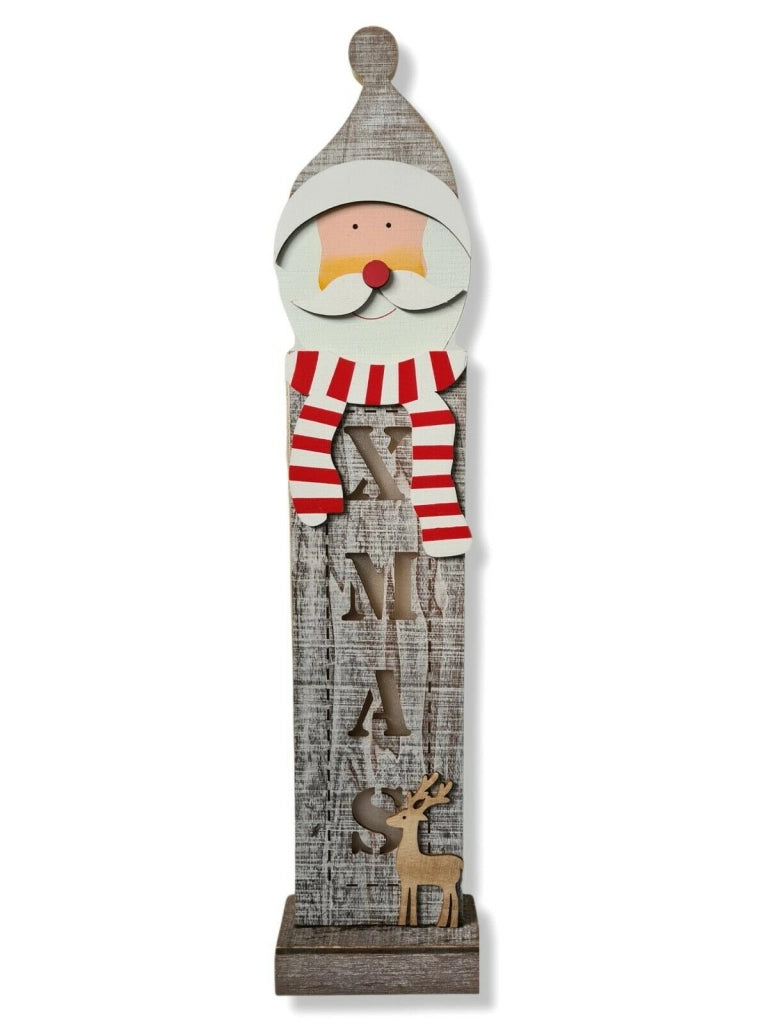 BABBO NATALE ARTICOLO NATALIZIO ADDOBBO NATALIZIO GADGET DI NATALE DECORAZIONE