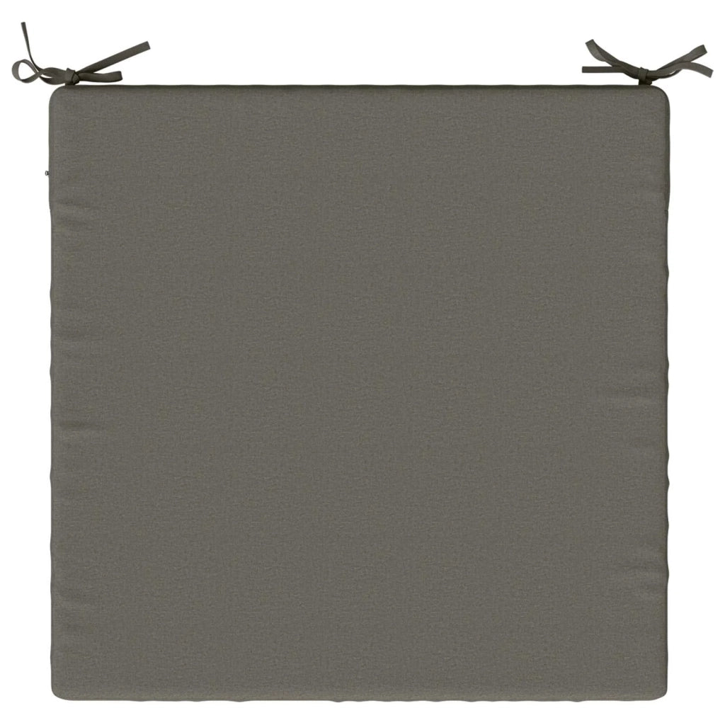 Cuscini per Sedia in 4 Pezzi SOEST 4 pz 100% Poliestere Grigio 944896