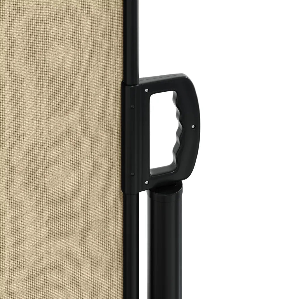 Tenda da Sole Laterale Retrattile Beige 140x600 cm 4004615