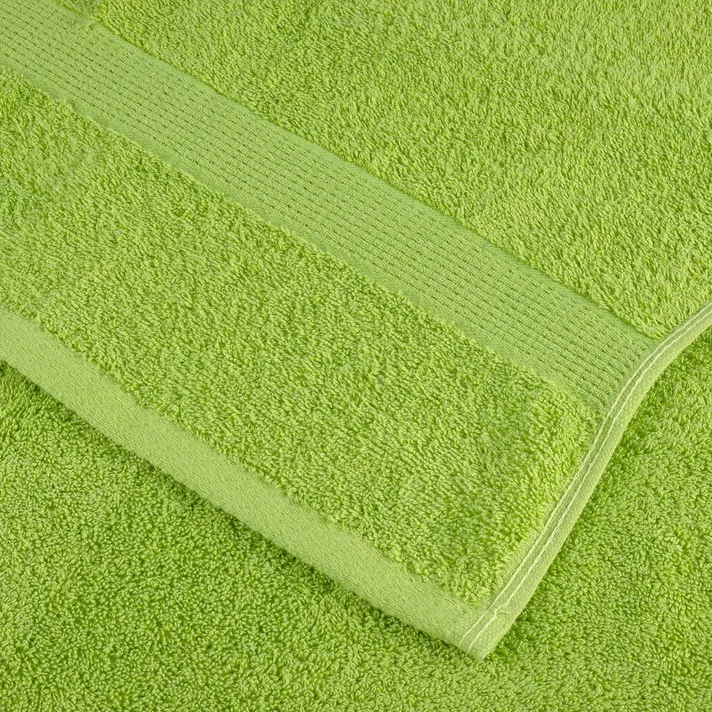 Asciugamani Premium SOLUND 4 pz Verdi 50x100 cm 600 g/m² 137498