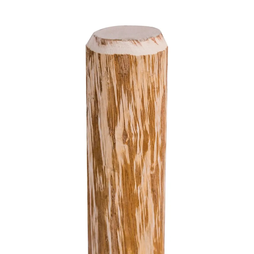Paletti di Recinzione a Punta 4 pz Legno Nocciolo 90 cm 43144