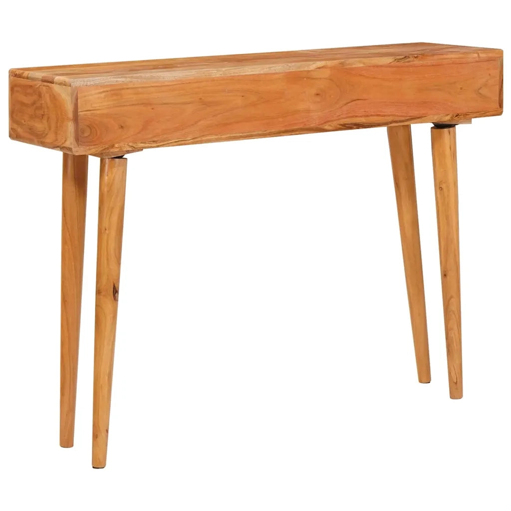 Tavolo consolle con cassetto Marrone 110 x 30 x 80 cm