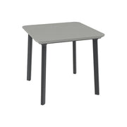 Toomax 085677 Balcony Tavolo da Esterno Quadrato in Polipropilene Smontabile 77x77x72 cm colore Antracite e Grigio Talpa