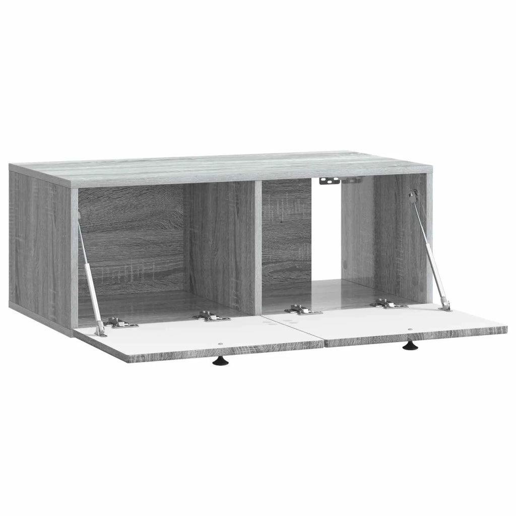 Mobile Porta TV da Muro Grigio Sonoma 78,5 x 41 x 30 cm 898011
