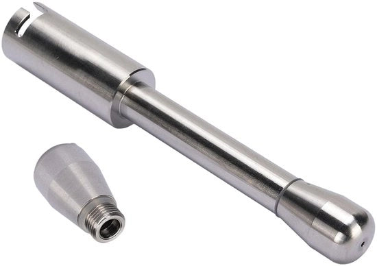 Kit di sostituzione per stantuffo con migliorata uscita di vapore - pezzo di ricambio in acciaio inossidabile - installazione semplice - duraturo - schiuma di latte soffice come seta - stantuffo a vapore