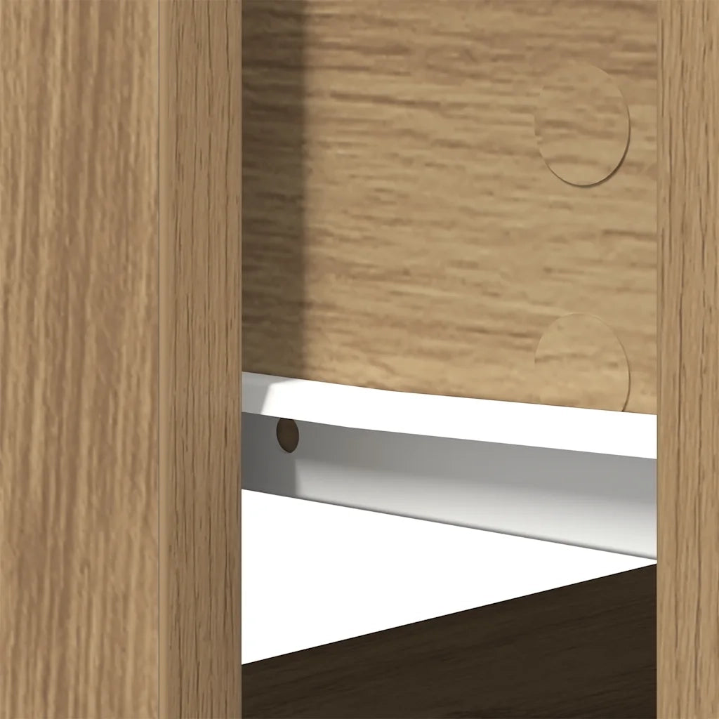 Tavolo Consolle Cassetti Rovere Artigianale 85,5x38,5x74,5 cm 861399