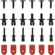 Montaggio Paraurti Kit di Montaggio per Paraurti con Viti e Bulloni 1404969 1916670 N90775001 N10259301 - Compatibile con OPEL Clip per Paraurti.