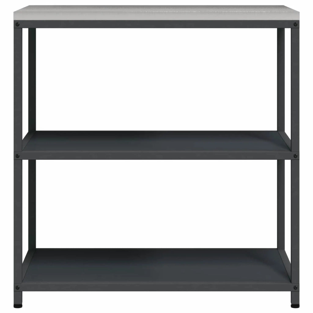 Stoccaggio in cucina Antracite 90 x 50 x 92 cm Acciaio 874956