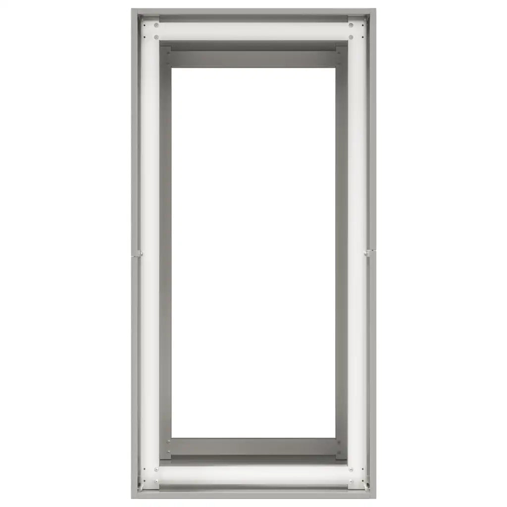 Fioriera 40x80x80 cm in Acciaio Inox