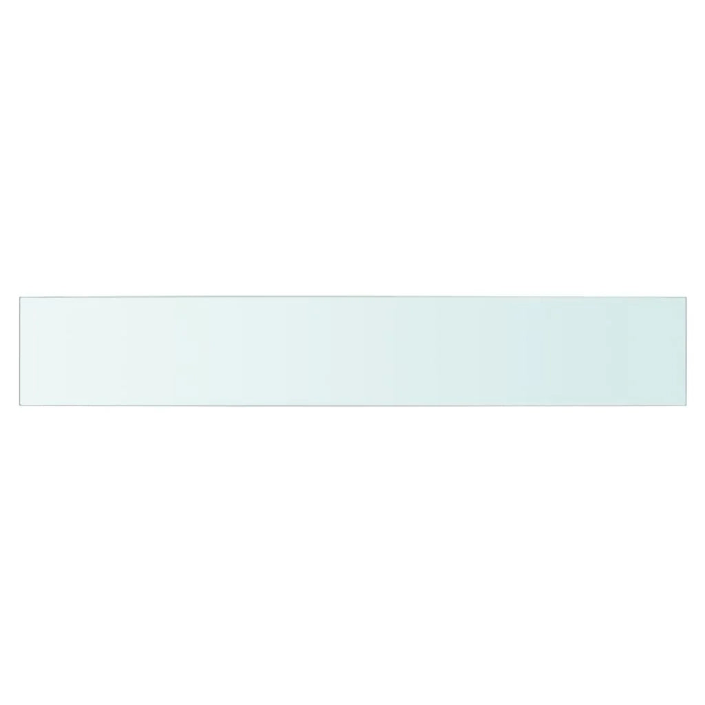 Pannello ripiano in vetro trasparente 90 x 15 cm 2702203/2