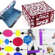 Trade Shop - Box Scatola Organizer Per La Biancheria Intima Cambio Stagione Misure A Scelta -