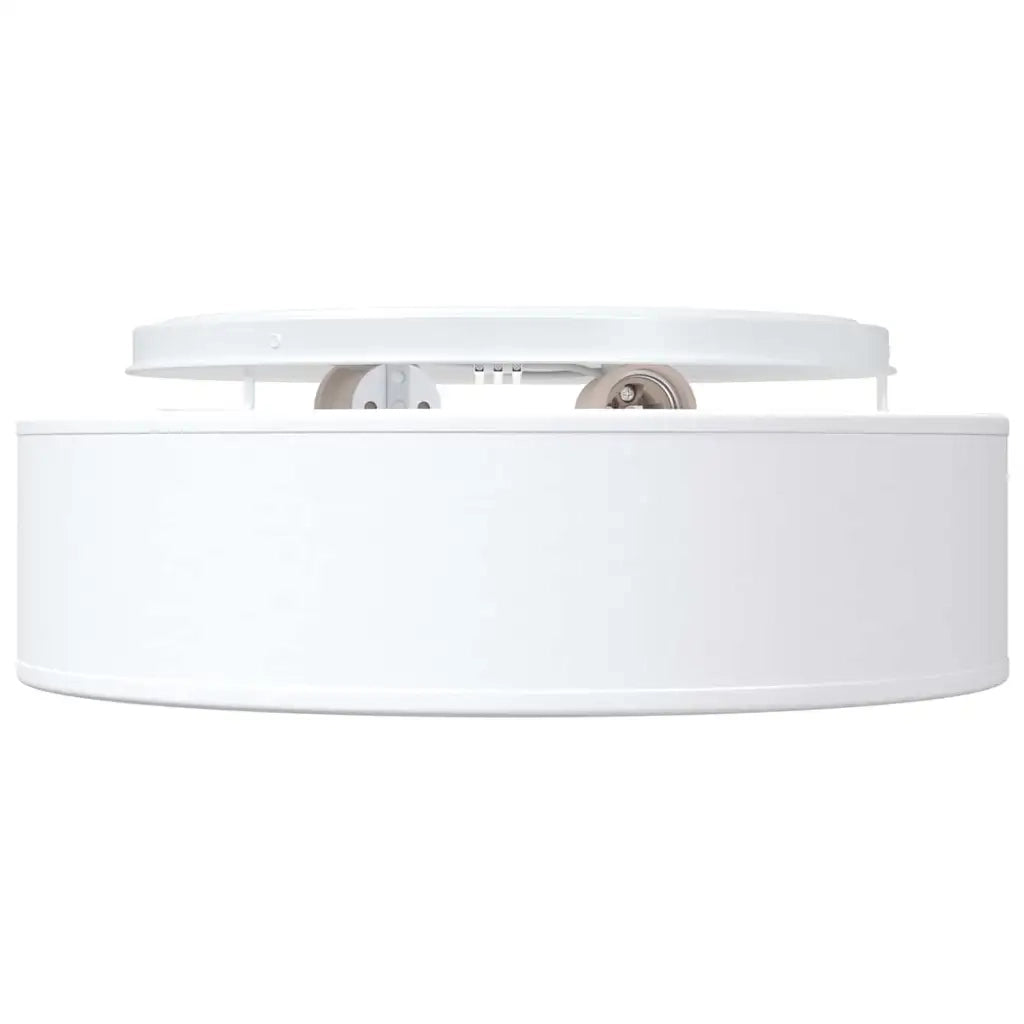 Lampada da soffitto Bianco 38 x 38 x 13,5 cm Tessuto CFW2183253