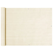 Schermo Frangivista per Balcone Crema 90x300 cm in HDPE