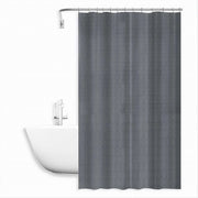 Trade Shop - Tenda Doccia Vasca Bagno Effetto 3d A Nido D'ape Grigio 240x200cm 12 Ganci 87606 -
