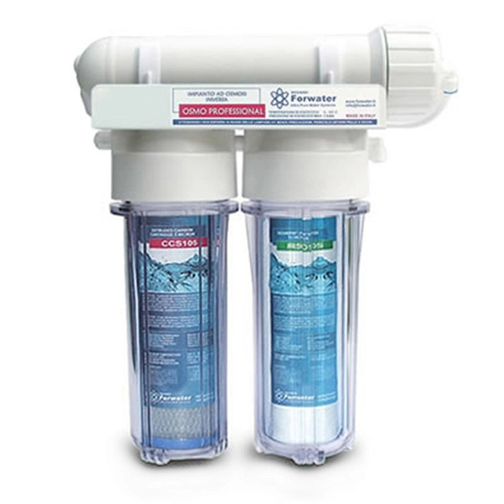 Forwater Osmo 275 Pro008 75 GPD ( Impianto ad Osmosi a Bicchiere a 3 Stadi )