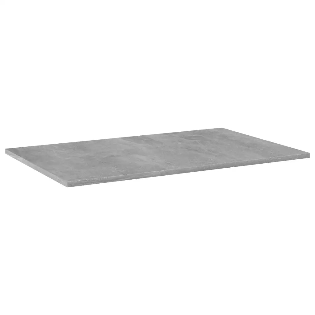 Ripiani per Libreria 4 pz Grigio Cemento 80x50x1,5cm Truciolato cod mxl 59714