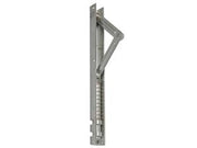PALETTO AUTOMATICO A MOLLA REVERSIBILE IN ACCIAIO INOX ART.409- - cm.27h., scatola mm.20x20 - 6 pezzi IBFM