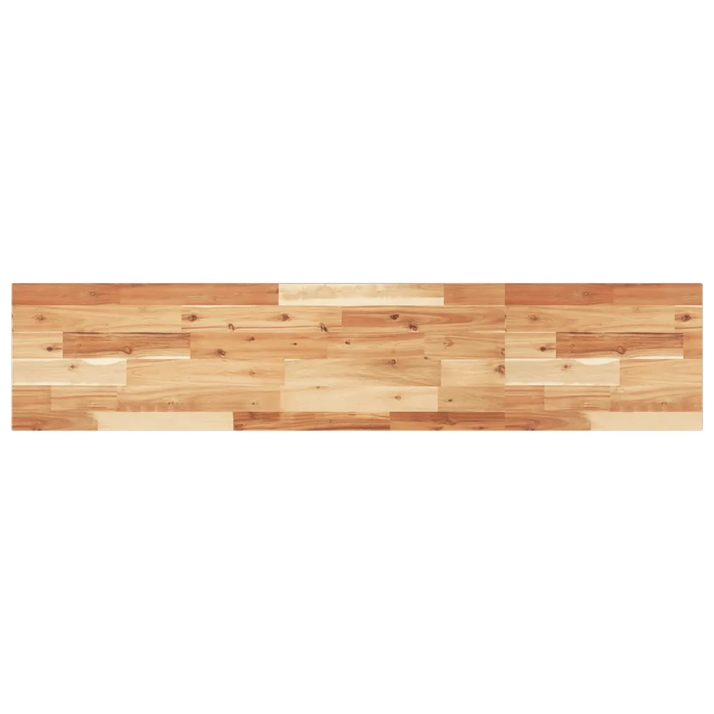 vidaXL Ripiano a Parete 120x30x2cm Legno Massello Acacia Rifinito Olio