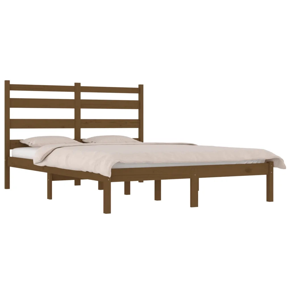 Giroletto senza Materasso Ambra in Legno di Pino 200x200 cm 3103671