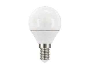 LAMPADA LED SFERA OPALE E14- - 5.4w - 6500  °K fredda - 470 lm - 240  ° - 45x78h - 10 pezzi AIRAM