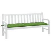 Cuscino Panca da Giardino-Cuscini per panchina da esterno Verde M¨¦lange 180x50x7 cm in Tessuto