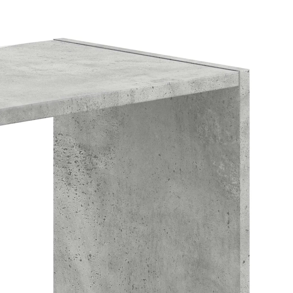 Libreria Grigio Cemento 102x32x108 cm in Legno Multistrato 3307840