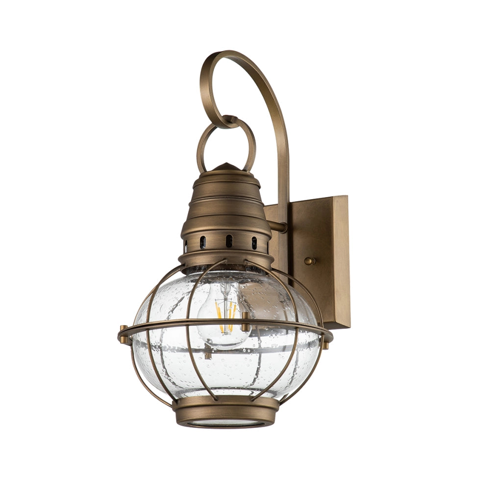 Applique esterna Bridge Point ottone E27 IP44 Kichler