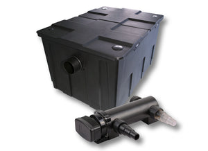 Set Filtro a 1 camera per laghetto da 60000l Chiarificatore UVC da 18W 3ª serie