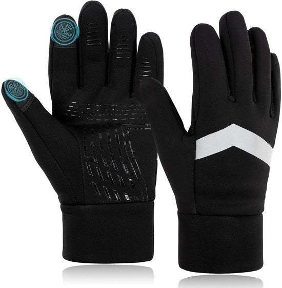 Manopole per bicicletta acqua-resistenti - invernali - in pelle morbida - antiscivolo - termiche - outdoor