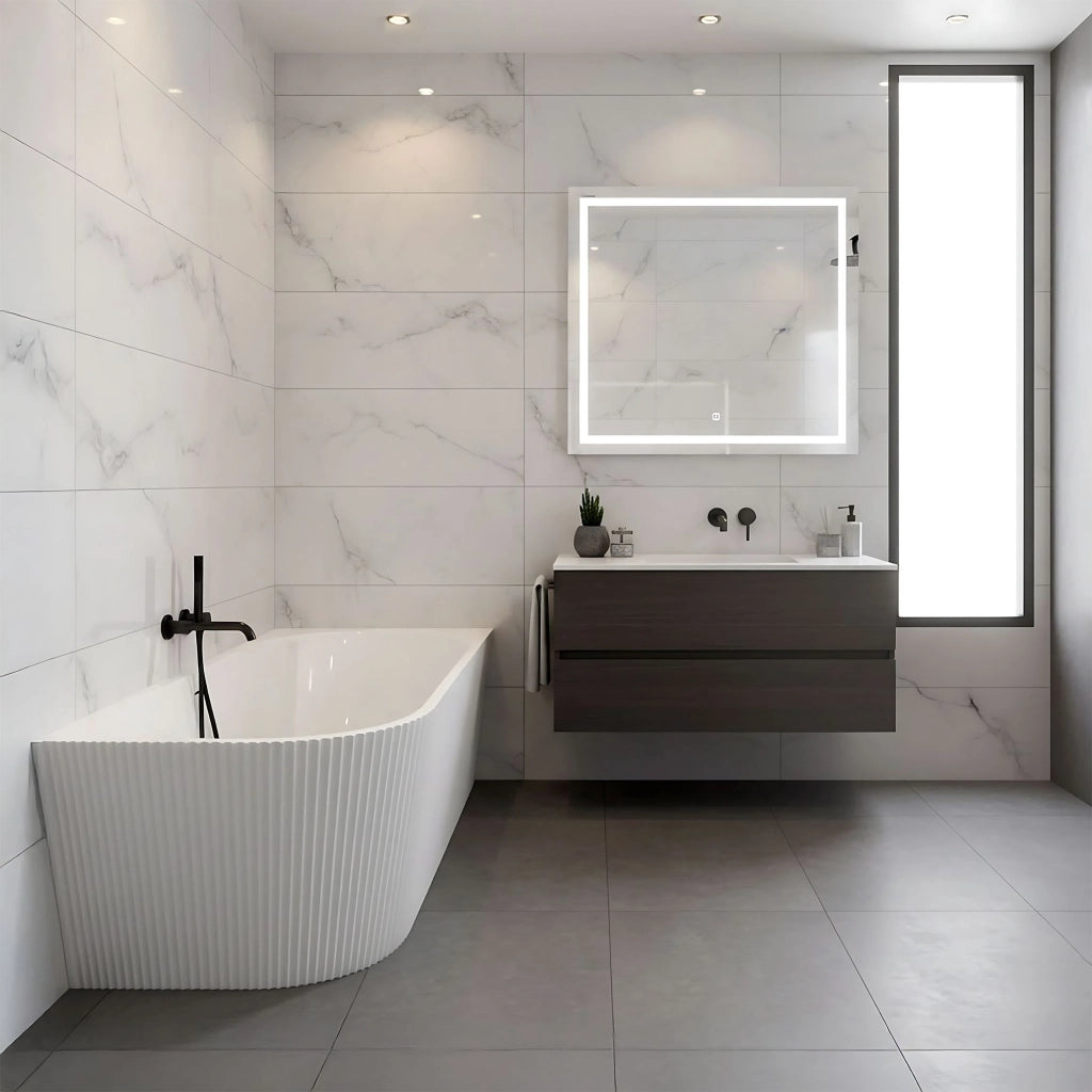 Vasca Bagno Wenus Right 170 Copritappo oro spazzolato