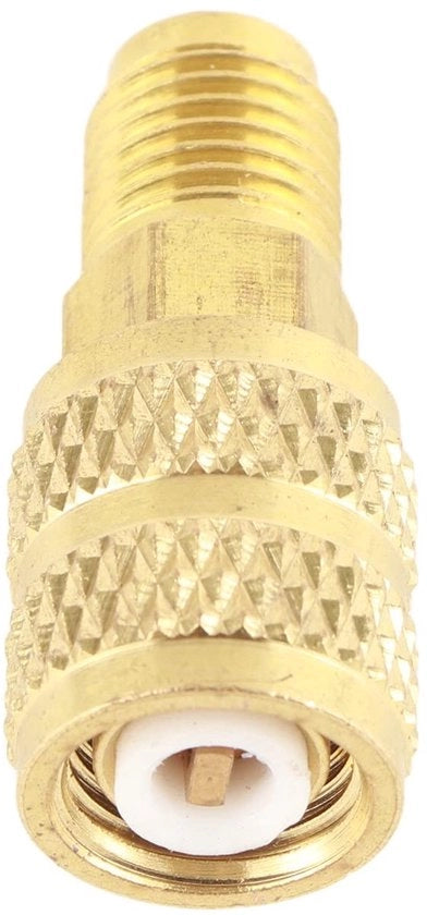 Adattatore R410A - Adatto per climatizzatori - Oro - Adatto per mini split - 1/4 pollici a 5/16 pollici