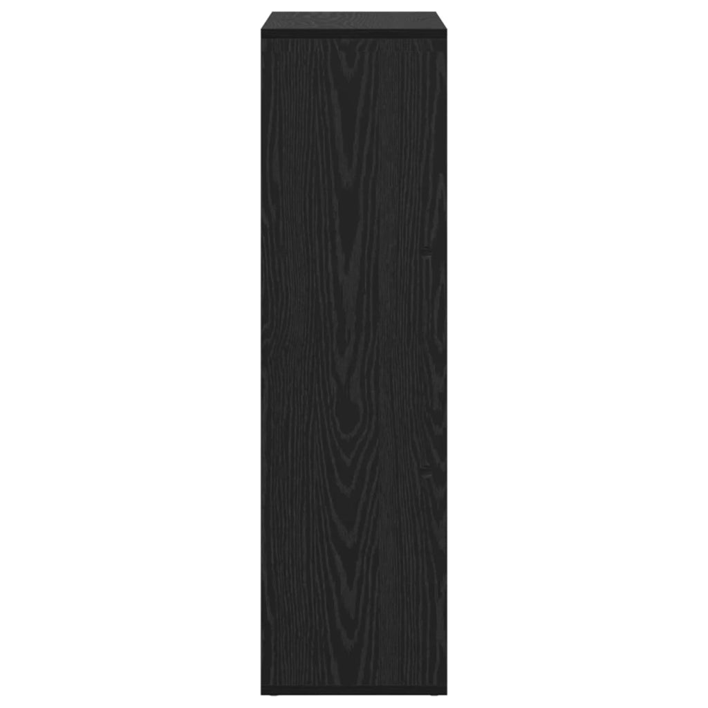 Armadio per Libri Rovere Nero 69,5 x 29 x 103,5 cm 879665