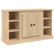 Buffet credenza cassettiera armadio mobile contenitore organizer cucina soggiorno rovere Sonoma 100 x 35,5 x 60 cm legno ingegnerizzato marrone 02_0031457