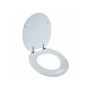 Sedile Wc Legno Bianco Aglaia 01864