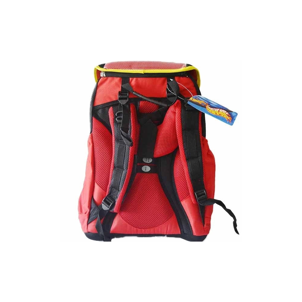 Trade Shop - Zaino Per Scuola Gita Tempo Libero Escursioni Hot Weels Schienale Ergonomico -