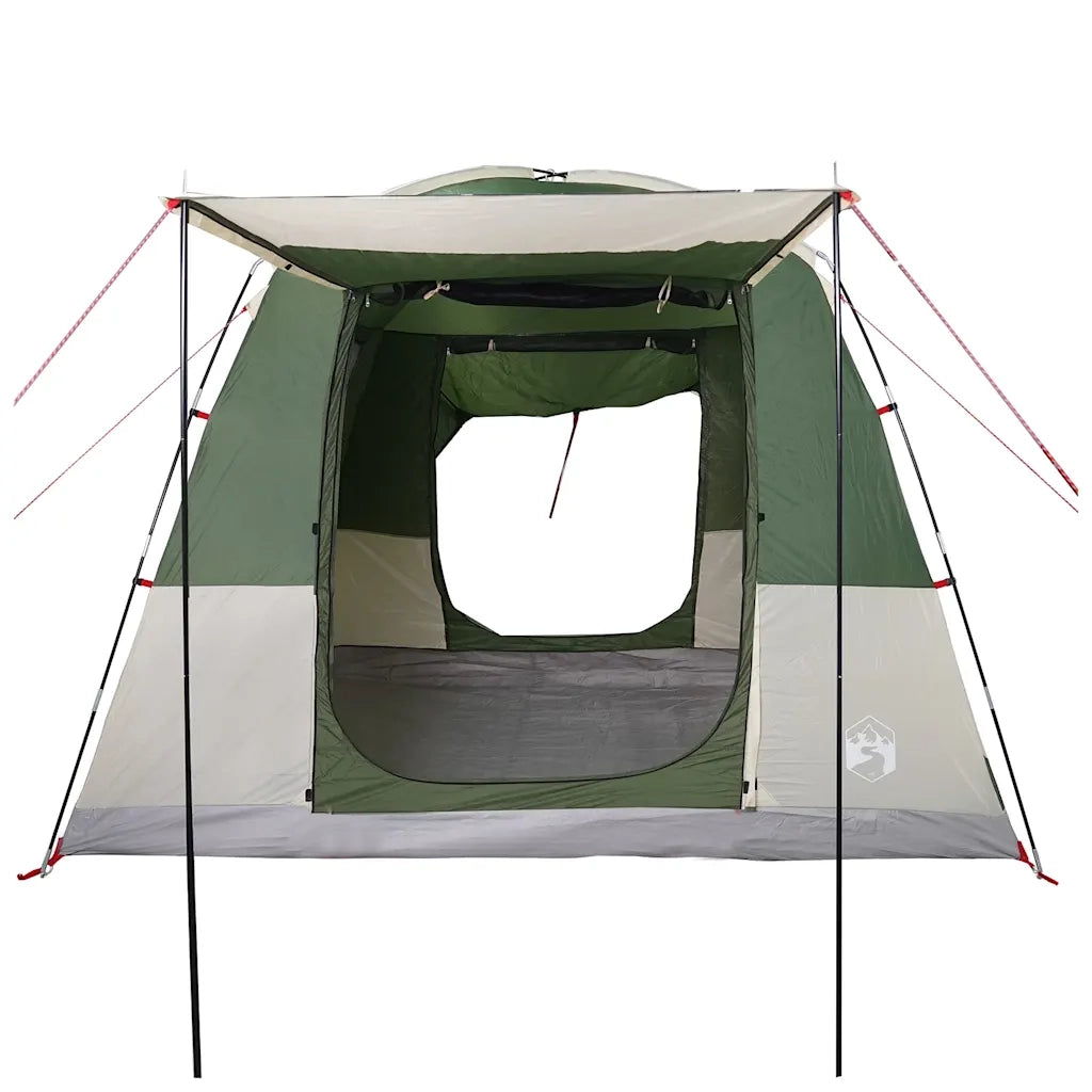 Tenda da Campeggio per Auto per 4 Persone Verde Impermeabile