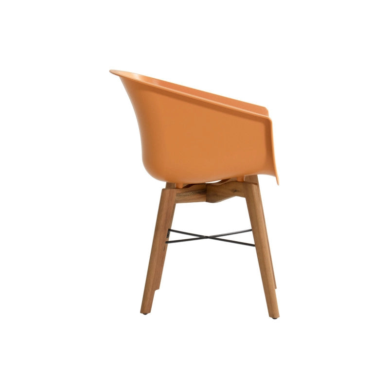 Set di 2 sedie AMALIA Eucalyptus HARTMAN - Arancione