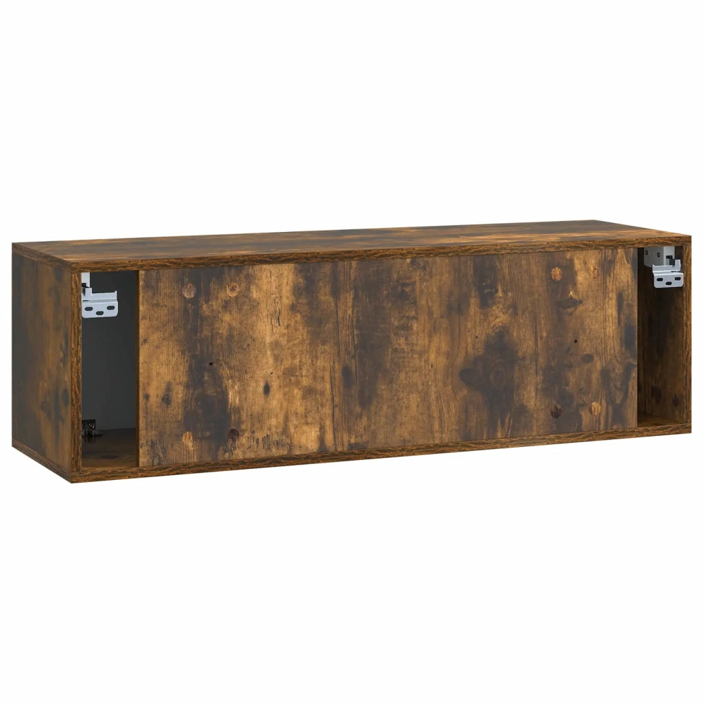 Mobile Porta TV da Muro 98 x 31 x 30 cm Rovere Fumo