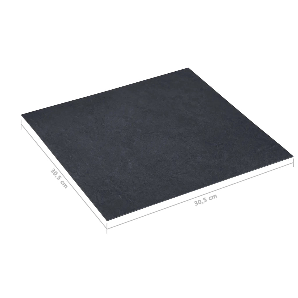 Tavole di Pavimento 55 pz Nero 5,11 m2 PVC CFW5119487