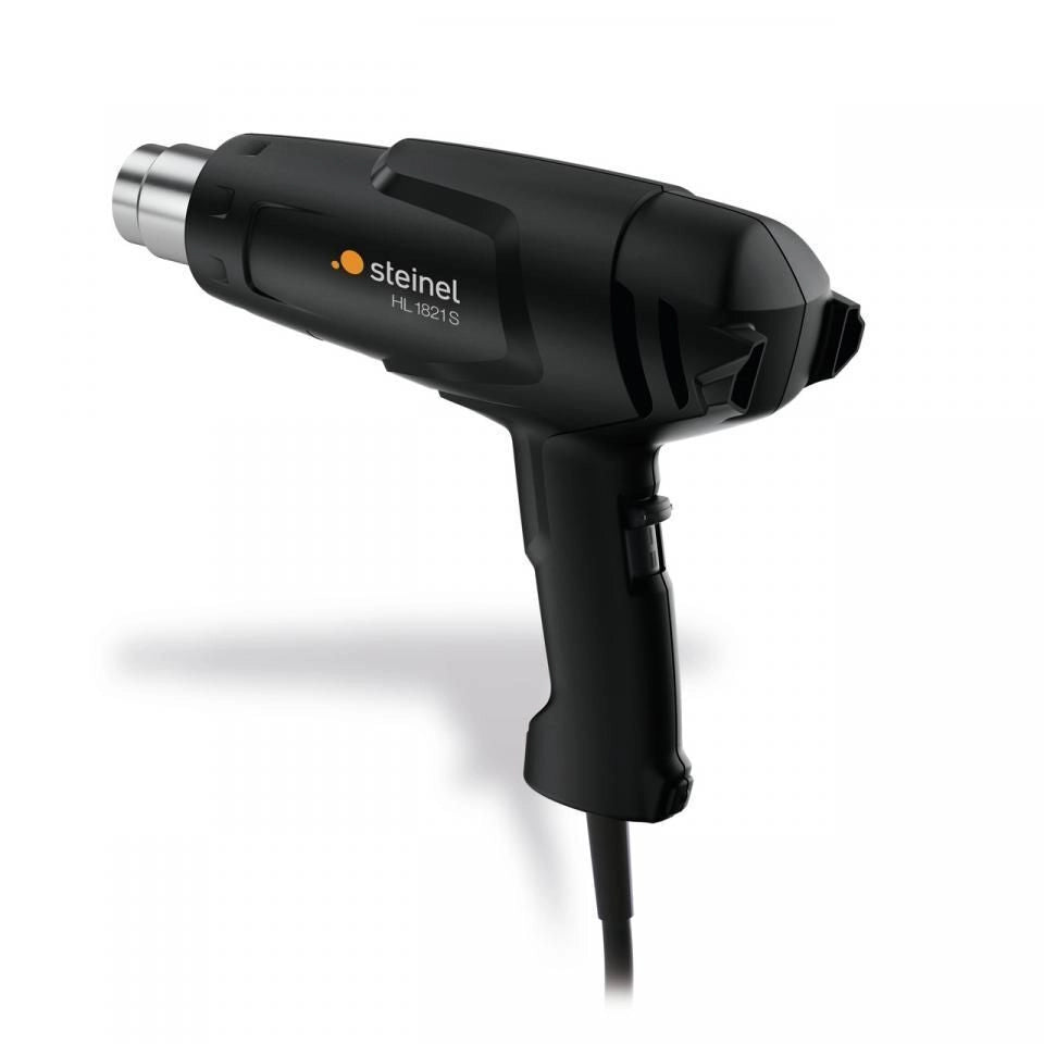 STEINEL HL 1821 S Pistola ad aria calda 450 l/min 550 °C 1800 W Nero, Acciaio inossidabile
