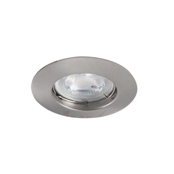Faretto da incasso Kanlux LUTO 2583 tondo argento GX5.3