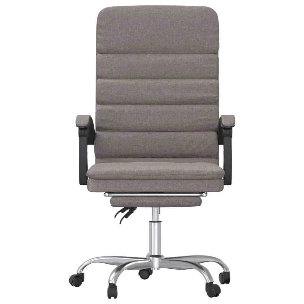 Sedia da Ufficio Massaggio Reclinabile Tortora in Tessuto cod mxl 26535