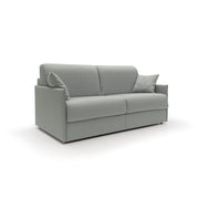 Evans Divano letto matrimoniale in tessuto impermeabile T13 189 cm (mat. 160x197) grigio