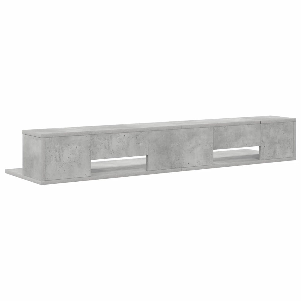 Scrivania studio Grigio Cemento 130 x 36 x 19,5 cm 8006703