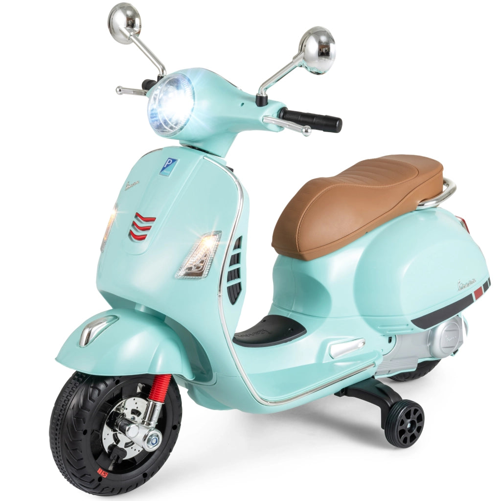 Bici elettrica bambini 12V vespa scooter 3-6 anni rotelle guida auto, Bici giocattolo motore batteria kart atv ragazza allenamento bambino Verde
